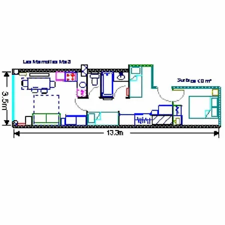 Apartmán Marmottes - Pour 8 Personnes Mae-9014 *